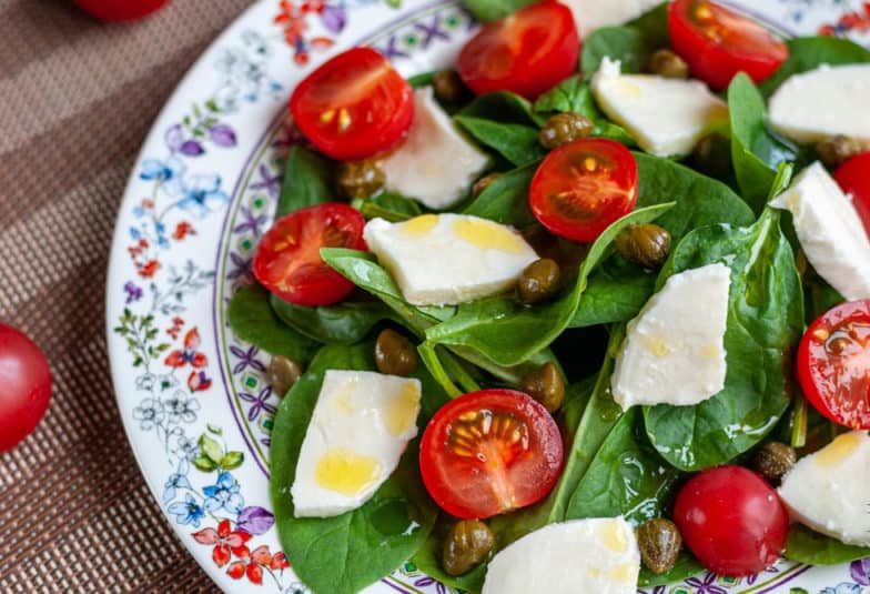 Սպանախով Աղցան /Салат c шпинатом/ Spinach Salad