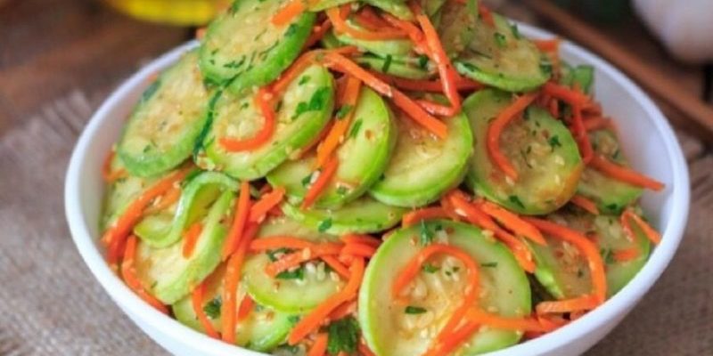 Դդմիկը կորեական եղանակով
