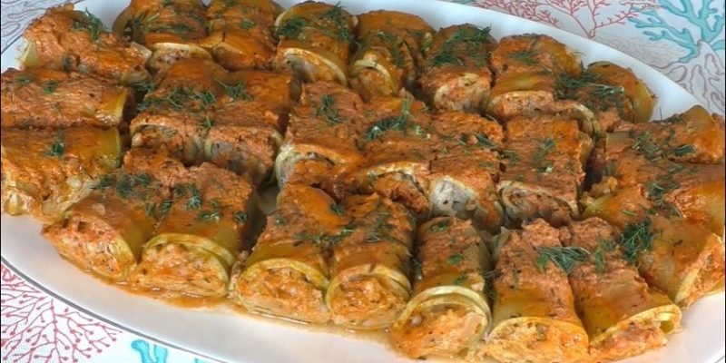 դդմիկով տոլմա