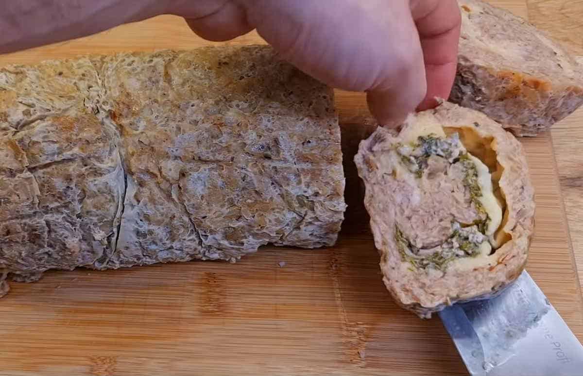 Աղացած մսով ռուլետ