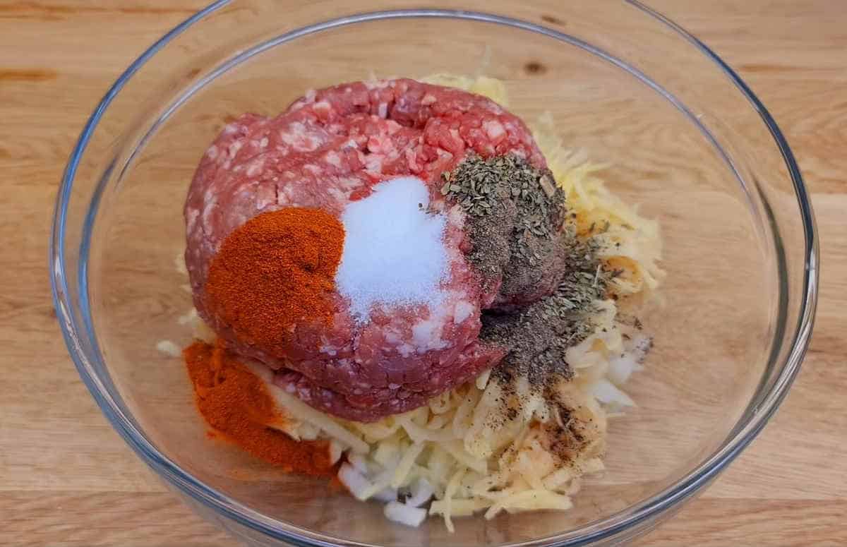 Աղացած մսով ռուլետ