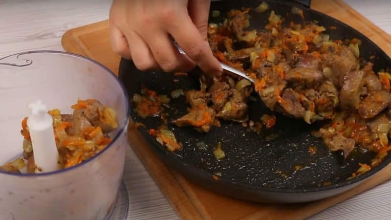 Հավի լյարդով կարկանդակներ
