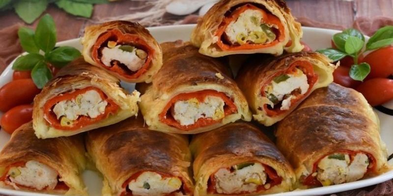 Լցոնած պղպեղը խմորի մեջ