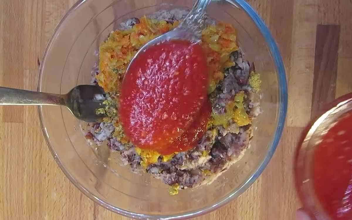 Լոբով կոտլետներ ջեռոցում