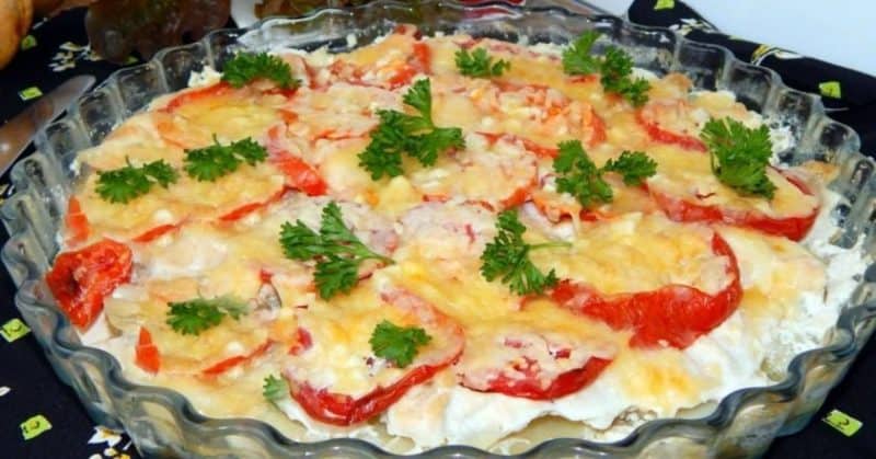 Հավի կրծքամիս սերուցքով