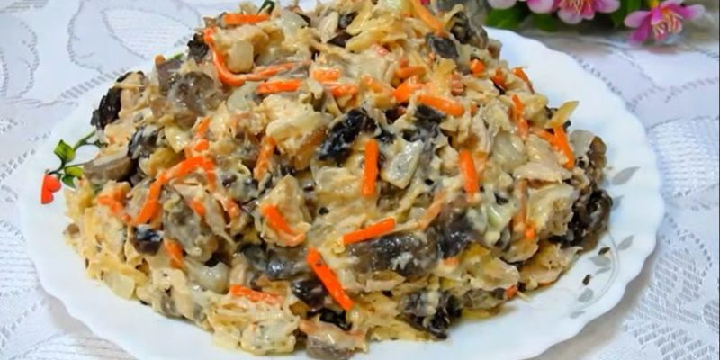 Սնկով Աղցան