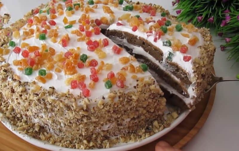 Բանանով սուրճով տորթ