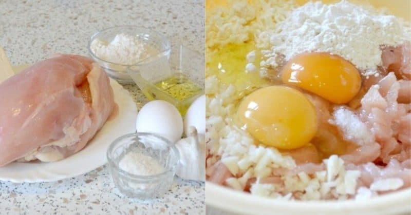 Կոտլետներ հալած պանրով