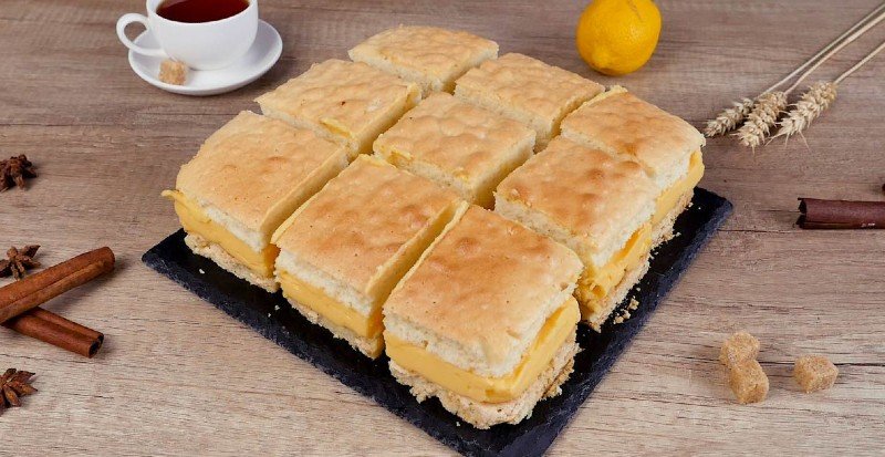 Վանիլային կրեմով տորթ