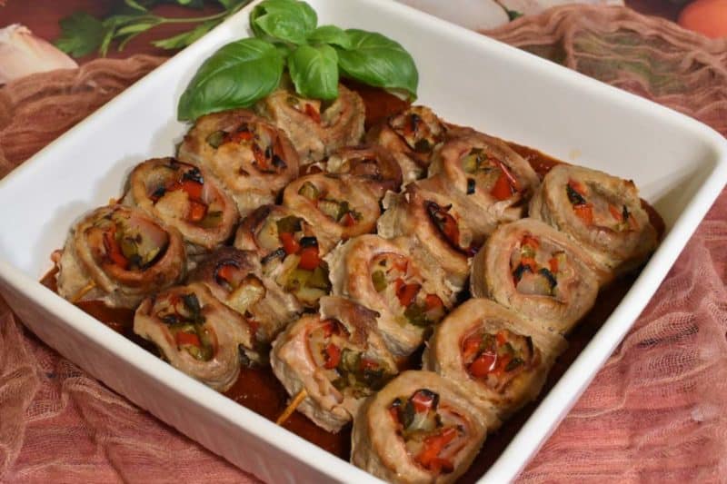 Խոզի մսով ռուլետներ