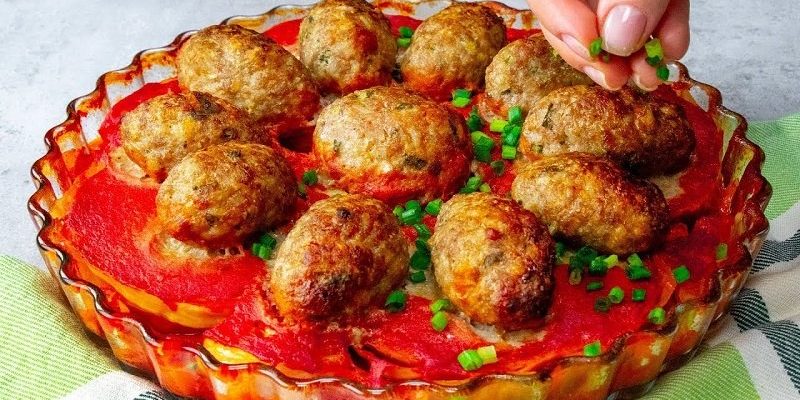 Կոտլետներ տոմատի սոուսով