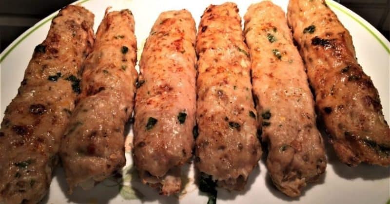 Հավի մսով լուլա քաբաբ