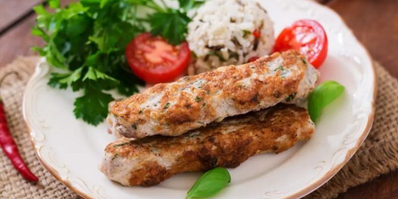 Հավի լուլա քաբաբ