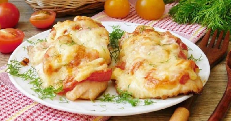 Հավի միսը ջեռոցում
