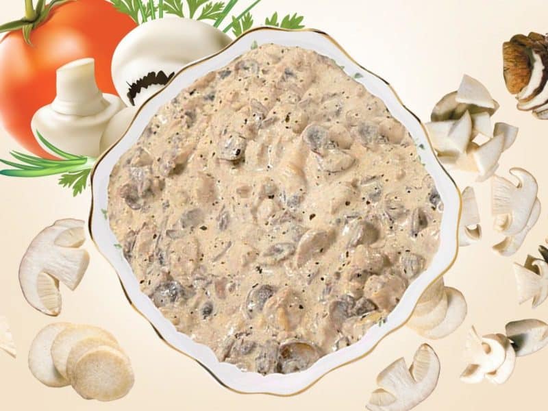 Սնկով սերուցքային սոուս
