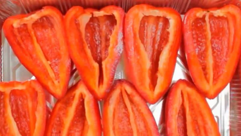Կրծքամիսը պղպեղի մեջ