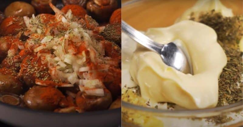 Տապակած շամպինիոններ
