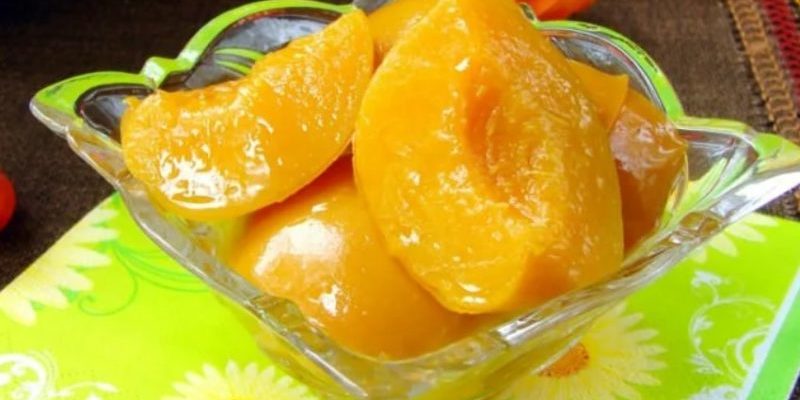 Համեղ դեղձի պահպանում