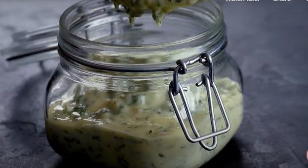 Կարտոֆիլը սխտորի յուղով