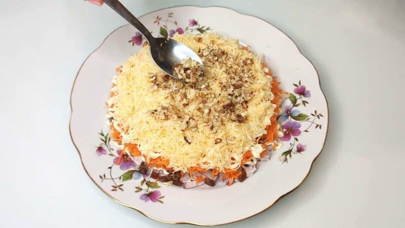 Աղցան՝  Իսպանական սեր