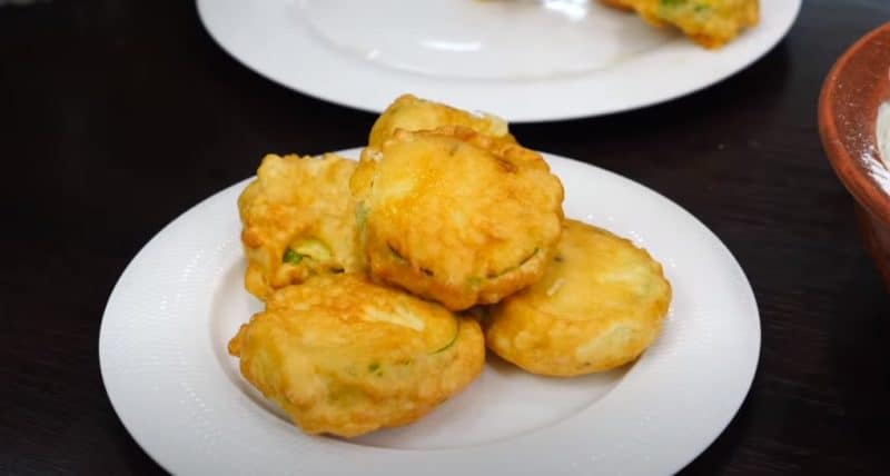 Դդմիկը խմորով