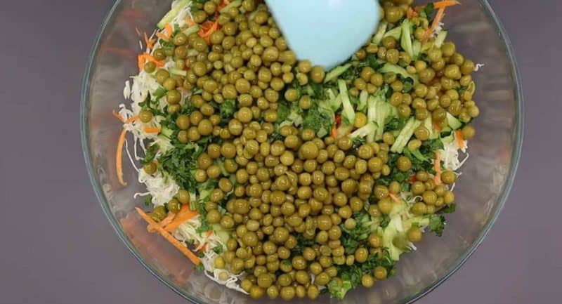 Կաղամբով աղցան