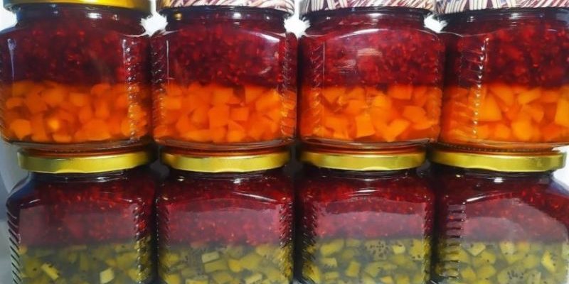 Կիվիի և ազնվամորու ջեմ