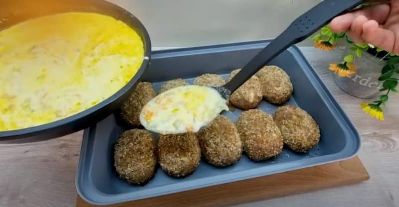Կոտլետները ջեռոցում