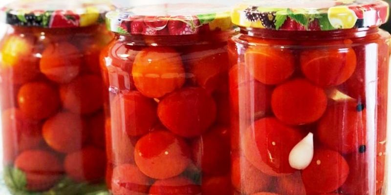 Չերի լոլիկի պահածո