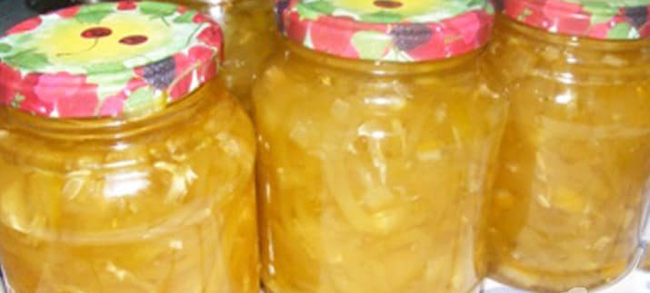 Դդմիկի մուրաբա կիտրոնով