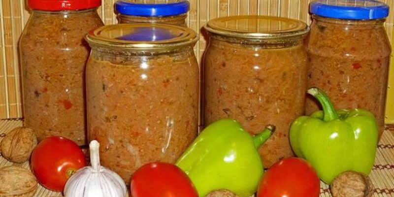 խավիար պղպեղով և ընկույզով