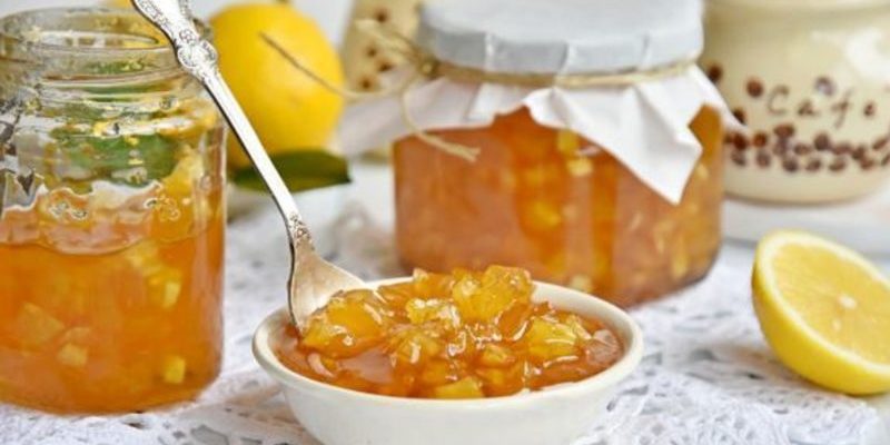 Դդմիկի մուրաբա կիտրոնով