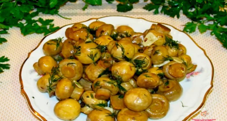 Թթու շամպինիոններ