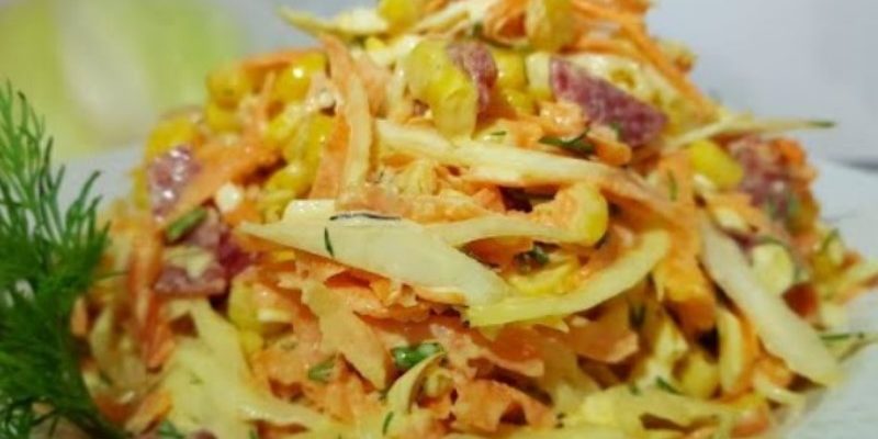 Կաղամբով աղցան