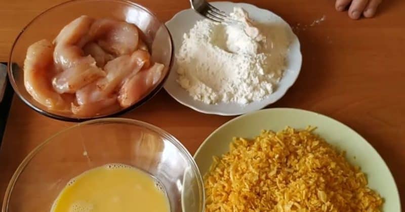 Հավի ձողիկներ ջեռոցում