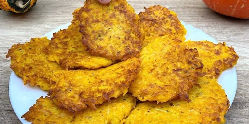 Նուրբ դդումով բլիթներ