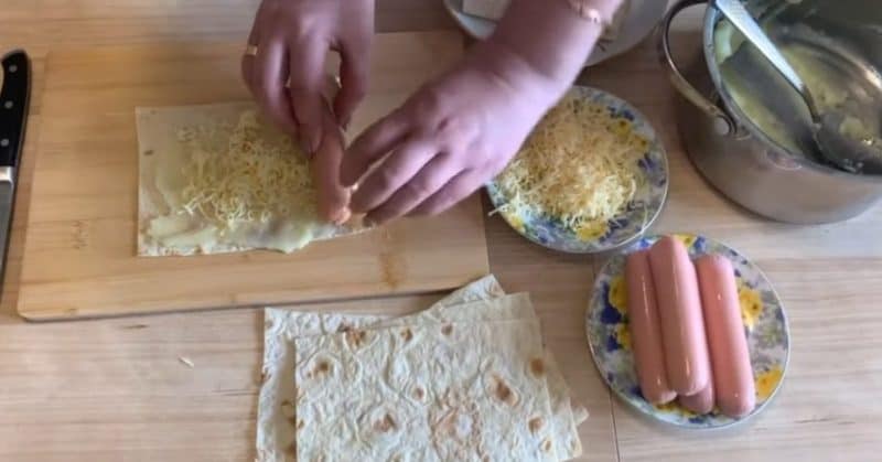 Նրբերշիկով խորտիկ