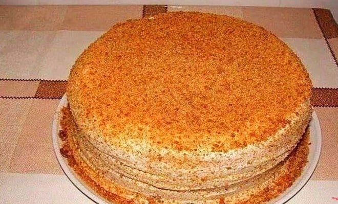 Թթվասերով տորթ