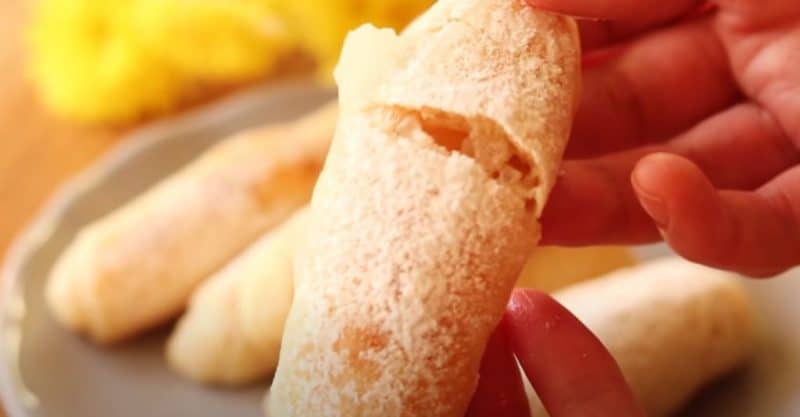 Խնձորով ձողիկներ