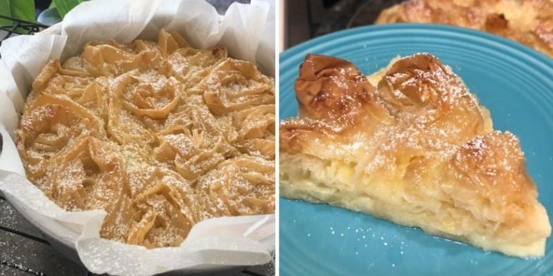 Հունական կաթնային կարկանդակ