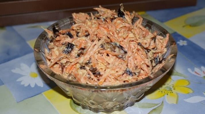 Գազարով աղցան