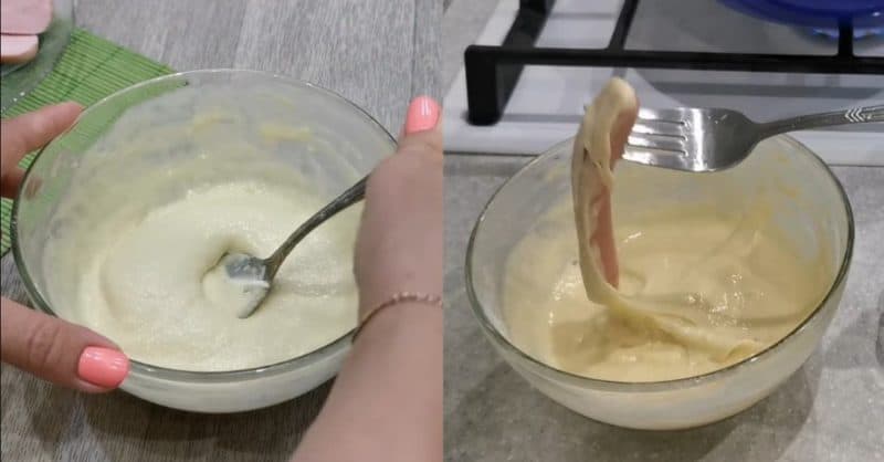 Նրբերշիկը խմորով