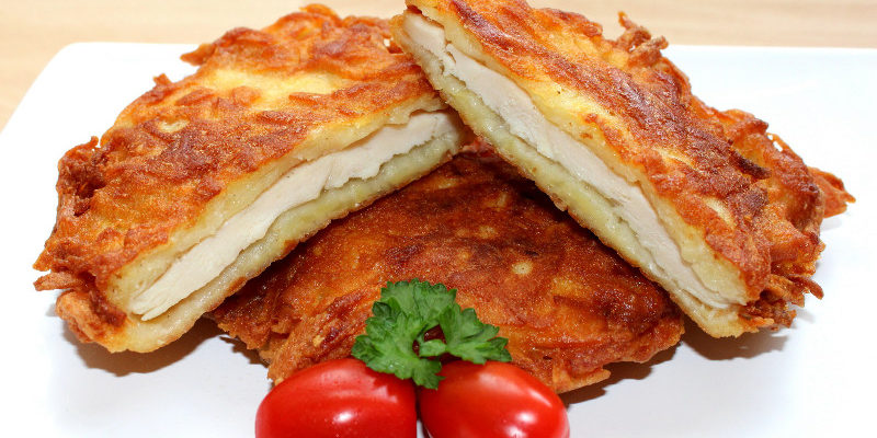 Հավի միսը կարտոֆիլով