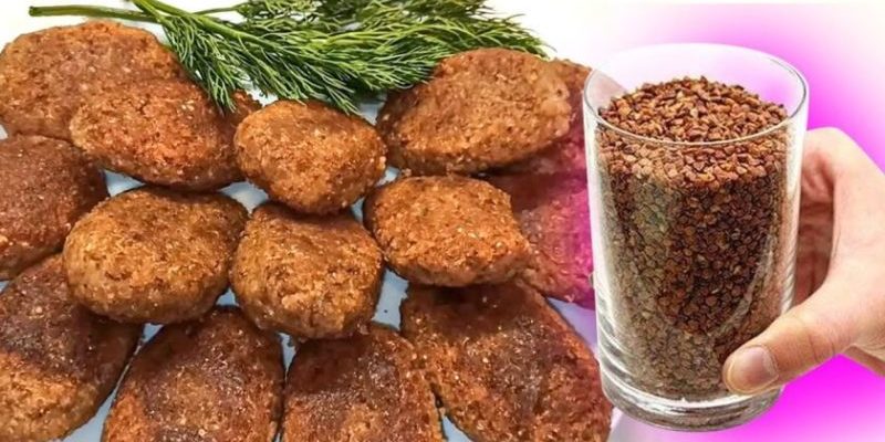 Հնդկաձավարով կոտլետներ