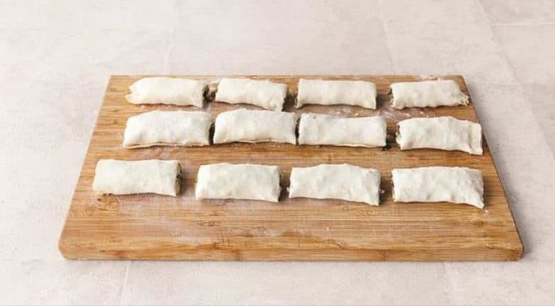 Պիրոգ շերտավոր խմորով