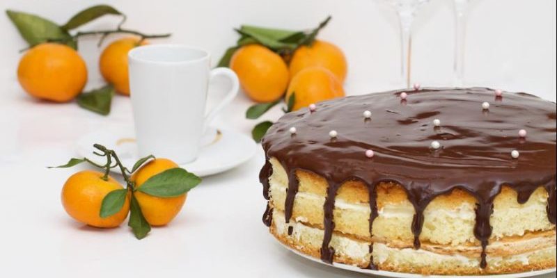Տորթ Շոկոլադե նարինջ