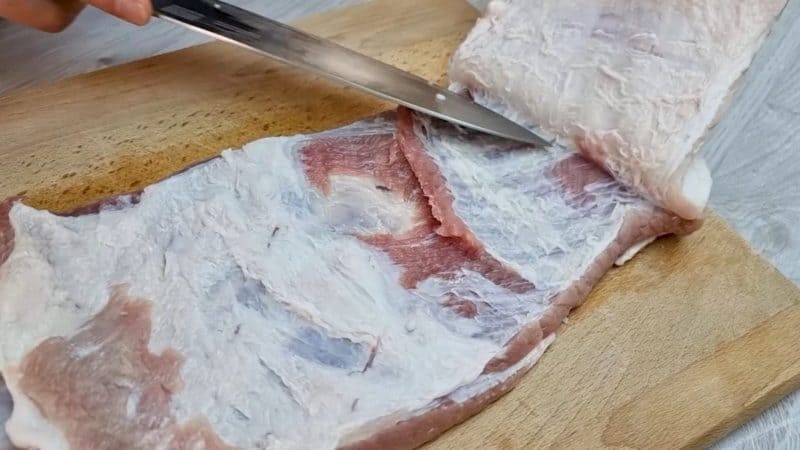 Խոզի մսով ռուլետ