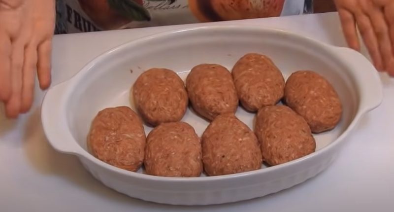 Կոտլետները ջեռոցում