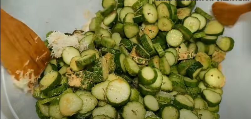 Վարունգը մանանեխով