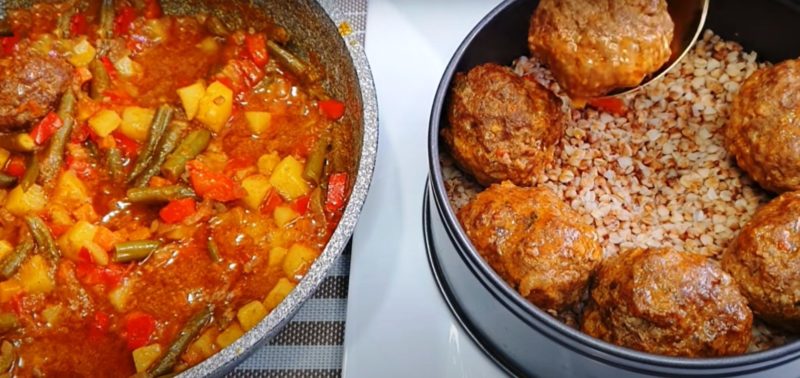 Աղացած մսով ուտեստ